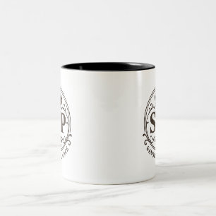 Caneca De Café Em Dois Tons Savor Na Paz Café Mug