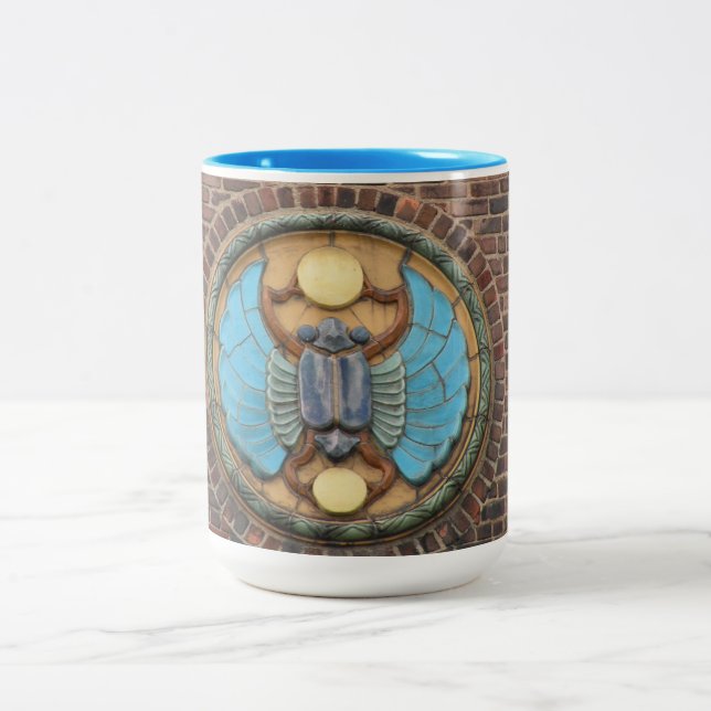 Caneca De Café Em Dois Tons Scarab (Centro)