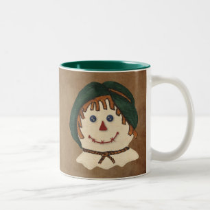 Caneca De Café Em Dois Tons Scarecrow Mug