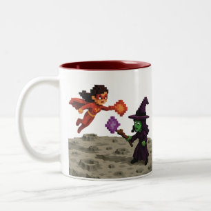 Caneca De Café Em Dois Tons Scarlet Vega Showdown