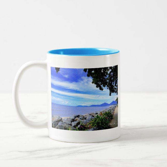 Caneca De Café Em Dois Tons Scenic Coffee Mug (Esquerda)