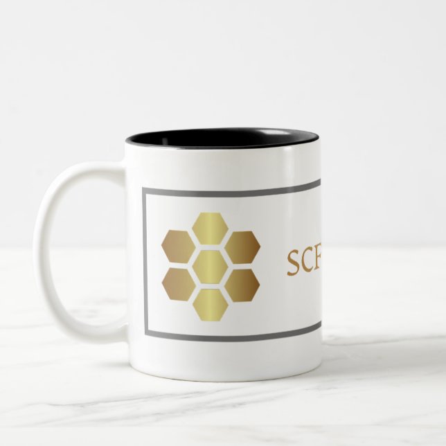 Caneca De Café Em Dois Tons SCFFL Coffee Mug (Esquerda)