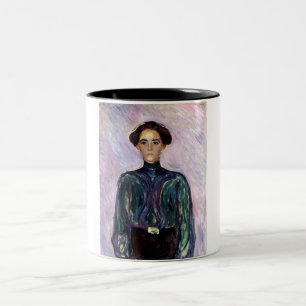 Caneca De Café Em Dois Tons Schwarz (por Edvard Munch)