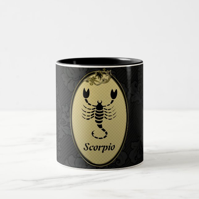 Caneca De Café Em Dois Tons Scorpio (Centro)