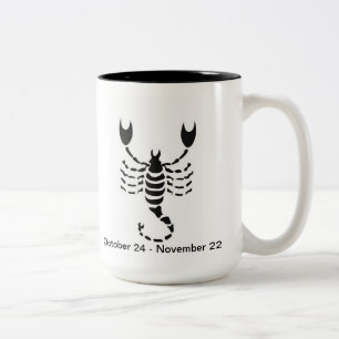 Caneca De Café Em Dois Tons Scorpio Mug