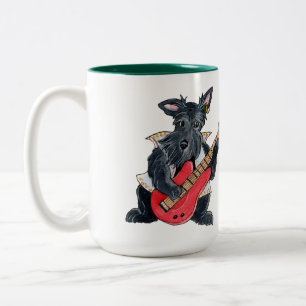 Caneca De Café Em Dois Tons Scotties Rock Bhelp Mug
