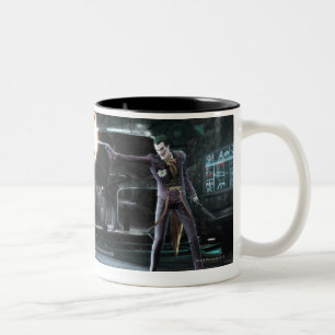 Caneca De Café Em Dois Tons Screenshot: Lanterna verde contra o palhaço