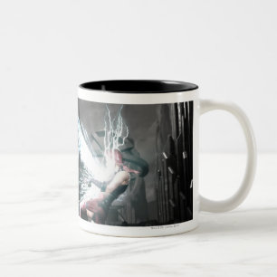Caneca De Café Em Dois Tons Screenshot: Nightwing contra o harley