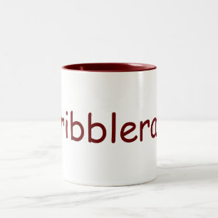 Caneca De Café Em Dois Tons Scribblerati
