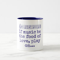 Se A Música For A Comida Do Amor - Citação Da Músi