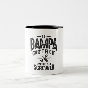 Caneca De Café Em Dois Tons Se Bampa não conseguir consertá-lo, estamos todos