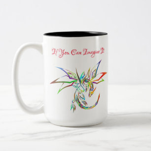 Caneca De Café Em Dois Tons Se Conseguem Imaginar