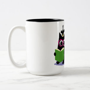 Caneca De Café Em Dois Tons Se perca em um bom livro - Mug