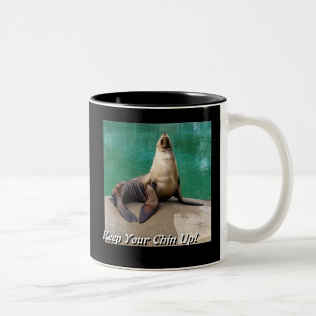 Caneca De Café Em Dois Tons Sea Lion Mug (Direita)