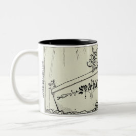 Caneca De Café Em Dois Tons Seahare v1 (detalhe)