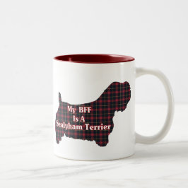Caneca De Café Em Dois Tons Sealyham Terrier BFF Gifts