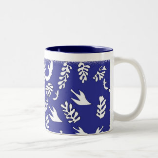 CANECA DE CAFÉ EM DOIS TONS SEASCAPE AZUL