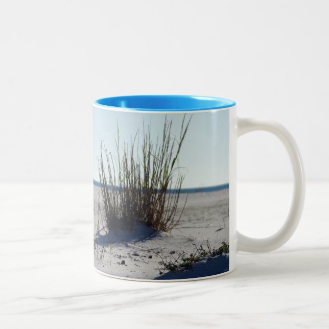 Caneca De Café Em Dois Tons Seascape em Florida (Direita)