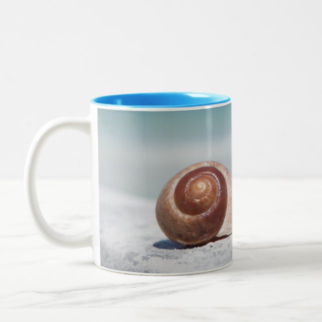Caneca De Café Em Dois Tons Seashell | St Petersburg, Florida (Esquerda)