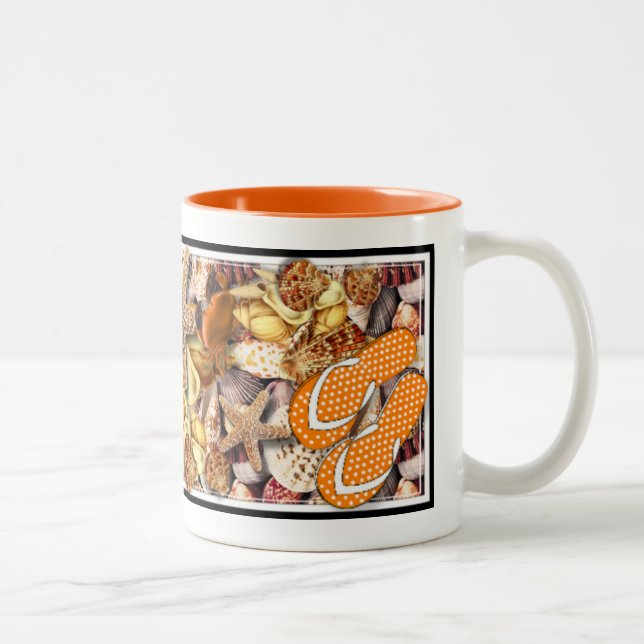 Caneca De Café Em Dois Tons Seashore (Direita)