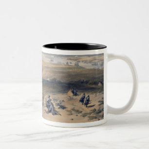 Caneca De Café Em Dois Tons Sebastopol do leste, placa 'de Seat de