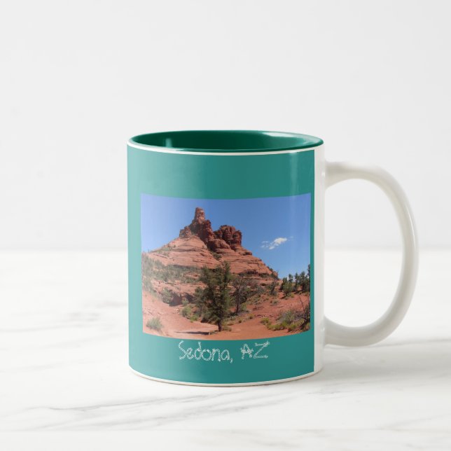 Caneca De Café Em Dois Tons Sedona, AZ (Direita)