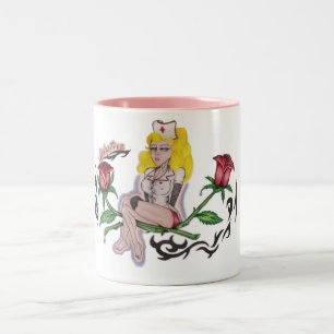 Caneca De Café Em Dois Tons Sedutor