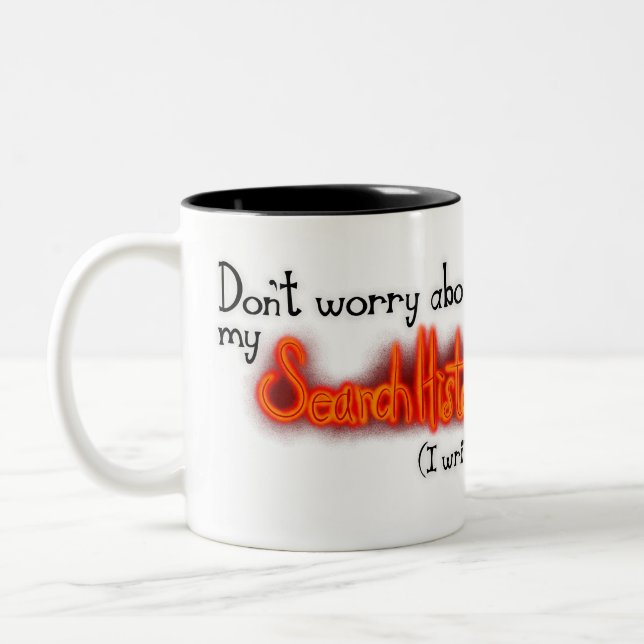 Caneca De Café Em Dois Tons Segredo de um Escritor (Esquerda)