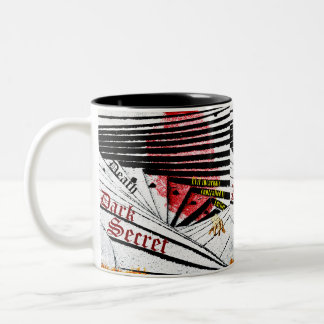 Caneca De Café Em Dois Tons Segredo escuro
