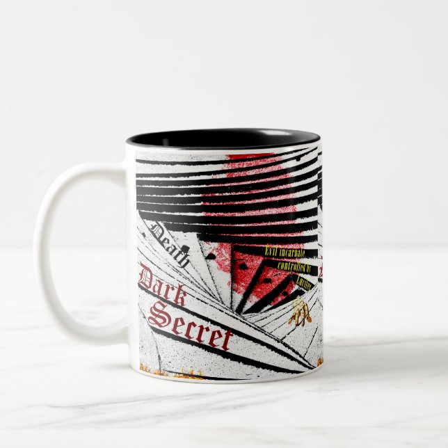 Caneca De Café Em Dois Tons Segredo escuro (Esquerda)