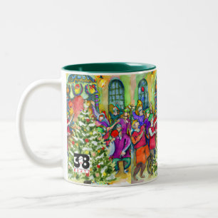 Caneca De Café Em Dois Tons Segunda Noite