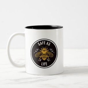 Caneca De Café Em Dois Tons Seguro como a Vida