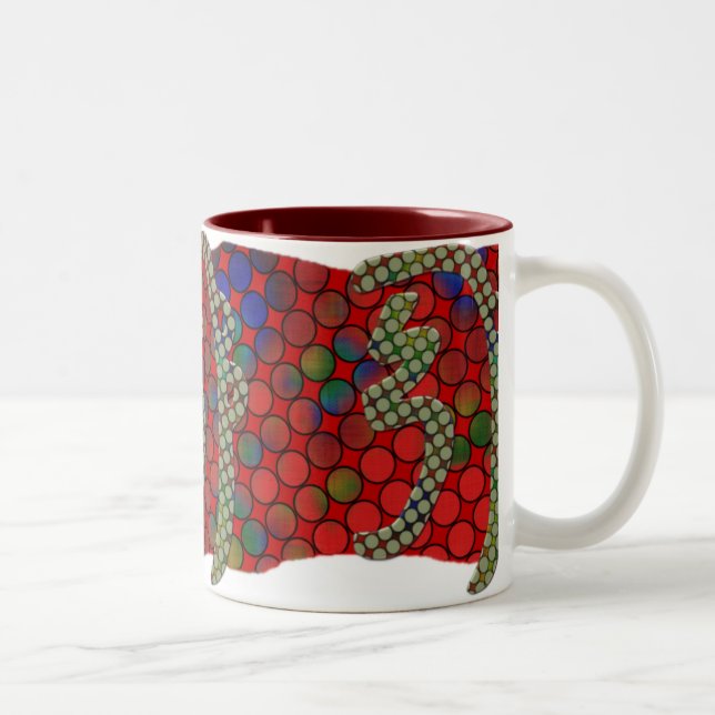 Caneca De Café Em Dois Tons Sei Hei Ki (Direita)