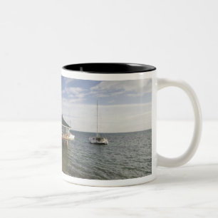 Caneca De Café Em Dois Tons Seicheles, Ilha Praslin, Anse Bois de Rosa,