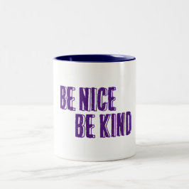 Caneca De Café Em Dois Tons Seja Bonita, Seja Bastante Maçã