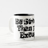 Seja mais forte do que suas desculpas robusto scri