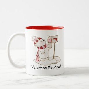 Caneca De Café Em Dois Tons Seja meu Namorados