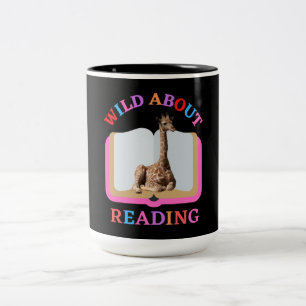 CANECA DE CAFÉ EM DOIS TONS SELVAGEM SOBRE LEITURA