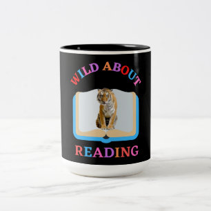 CANECA DE CAFÉ EM DOIS TONS SELVAGEM SOBRE LEITURA