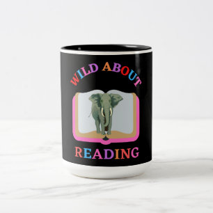 CANECA DE CAFÉ EM DOIS TONS SELVAGEM SOBRE LEITURA