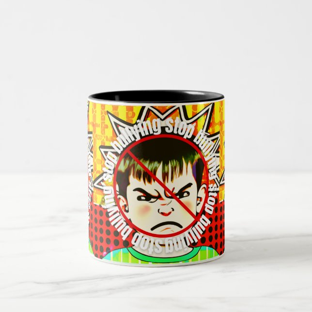 Caneca De Café Em Dois Tons Sem Bullying (Centro)