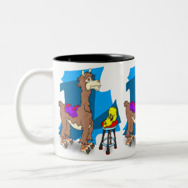 Caneca De Café Em Dois Tons Sem drama de feno de lama! 2