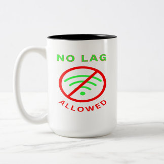 Caneca De Café Em Dois Tons Sem Lag em Torno