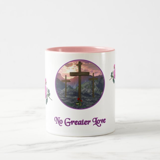 Caneca De Café Em Dois Tons Sem Maior Amor (Centro)