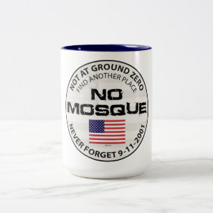 Caneca De Café Em Dois Tons Sem Mesquita No Ground Zero