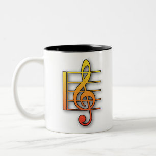 Caneca De Café Em Dois Tons Sem Música A Vida Seria Flagrante