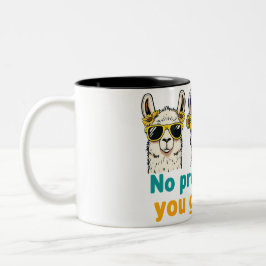 Caneca De Café Em Dois Tons Sem Prob-Lama