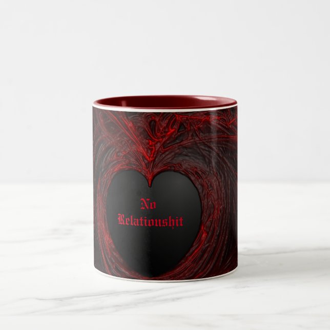 Caneca De Café Em Dois Tons Sem Relacionamento (Centro)