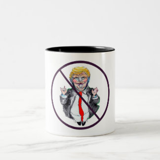 Caneca De Café Em Dois Tons Sem Trump Coffee Mug