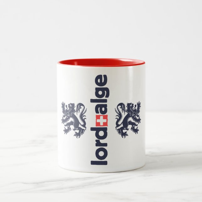 Caneca De Café Em Dois Tons SENHOR+Caneca dos leões de ALGE (Centro)